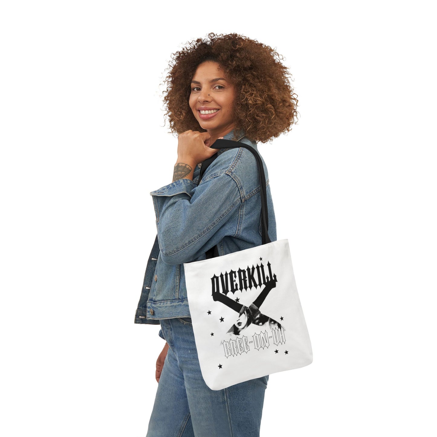 Bree-on-uh OVERKILL Tote Bag